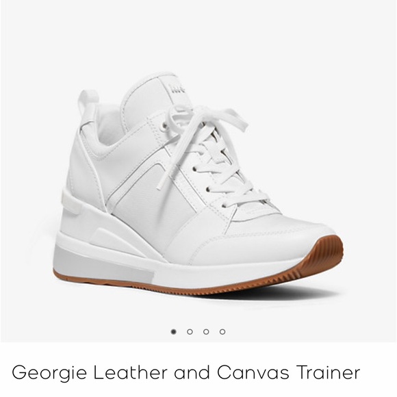 Michael Kors Georgie platform sneaker - Picture 1 of 8